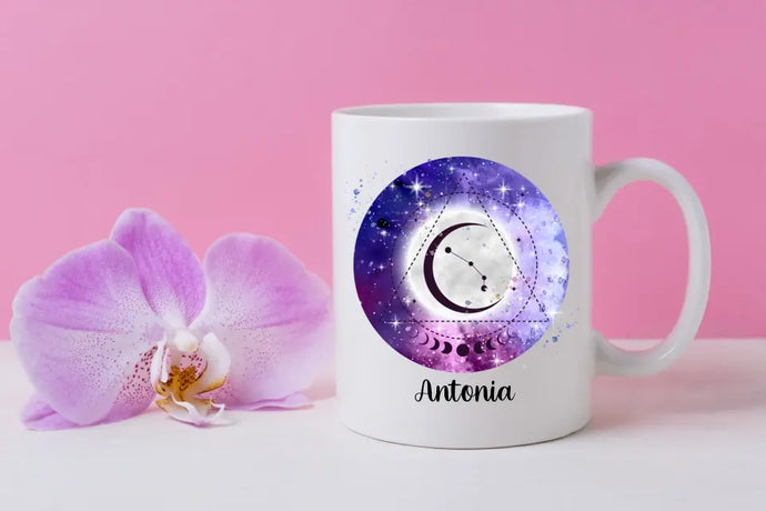 personalisierte Tasse-Sternzeichen-Widder–Namenstasse-