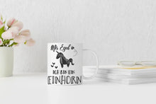 Lade das Bild in den Galerie-Viewer, Spruchtasse_mir egal ich bin ein Einhorn_personalisierte Tasse_wish-print
