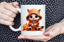 Lade das Bild in den Galerie-Viewer, Personalisierte Halloween-Tasse: Tierbaby
